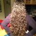 Gorgeous reddish-brown naturally VERY curly virgin hair
