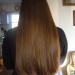 15? Virgin medium brown hair/natural gold highlights