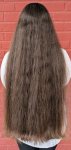 Brown Hair with natural highlights