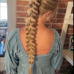 Natural Blonde, Virgin, Healthy, Untreated Hair