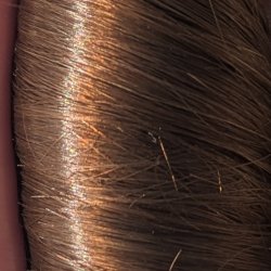 Unprocessed, 25inch, med brown 2A hair.